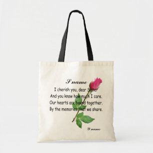 PERSONIFIZIEREN SIE SCHWESTER - TASCHE