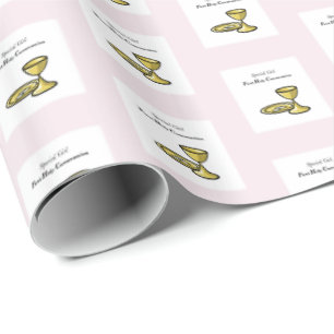Personifizieren Sie, spezielles Mädchen, erste Geschenkpapier