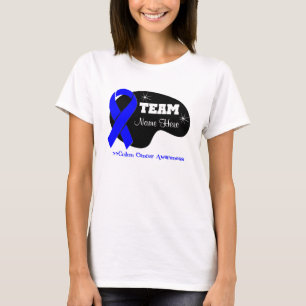 Personifizieren Sie Team-Namen - Darmkrebs T-Shirt