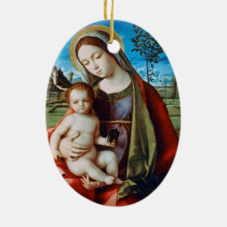 Personifizieren Sie Weihnachtsverzierung Keramik Ornament