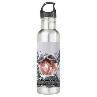 PERSONILIZE TEXT AND PICTURE  EDELSTAHLFLASCHE