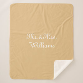 Personize Couple's Nachname, Mr. & Mrs. Camel Sherpadecke