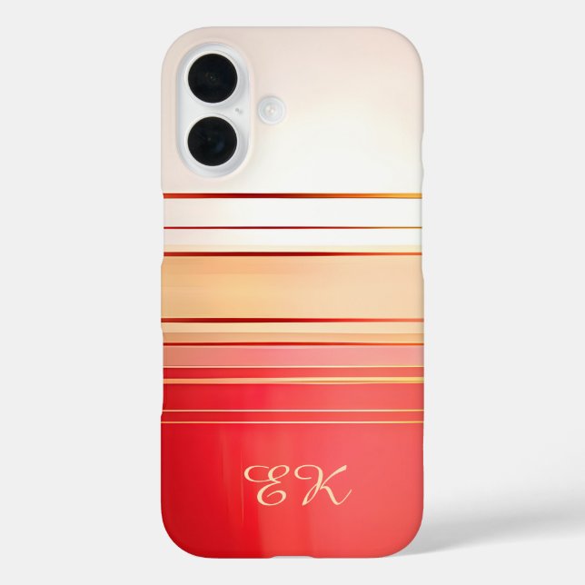 Personized Minimalist Designed iPhone Case (Rückseite)