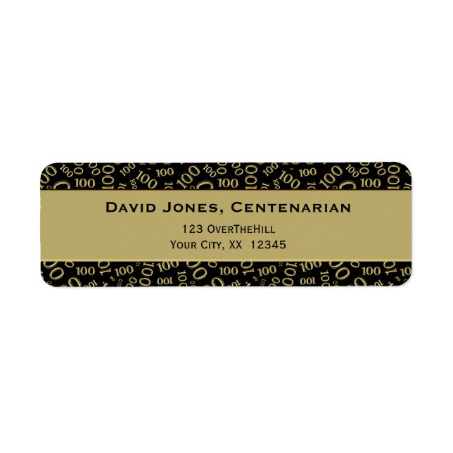 Persönlich: 100. Geburtstagsthema. (Vorne)