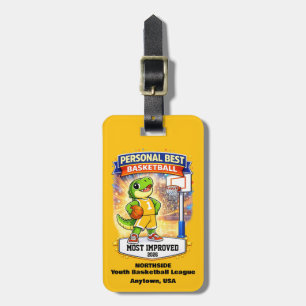 Persönlich beste Jugendbasketball Benutzerdefini Gepäckanhänger
