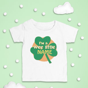 Persönlich bin ich ein Wee Little Name Irish Baby T-shirt