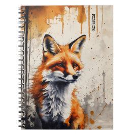 PERSÖNLICH: Fox | Notebook-Journal Notizblock