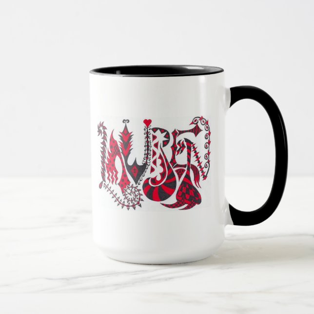 Persönlich genannte Mug - Lauren Tasse (Rechts)