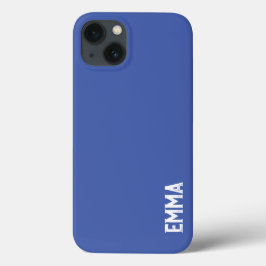 Persönlich in Blau: Fügen Sie Ihren Namen zu unser Case-Mate iPhone Hülle