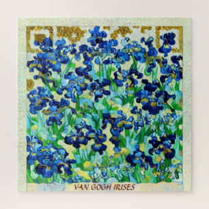 PERSÖNLICH, IRISES VAN GOGH GEMÄLDE QR CODE AI