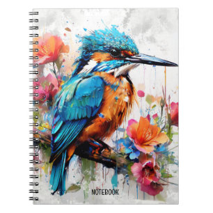 PERSÖNLICH: Kingfisher   Notebook-Journal Notizblock