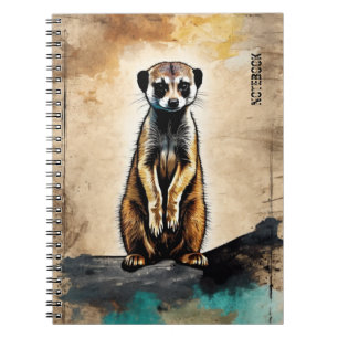 PERSÖNLICH: Meerkat   Notebook-Journal Notizblock