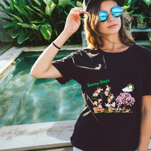 Persönlich Sunny Lilien Eichhörnchen spielen T-Shirt