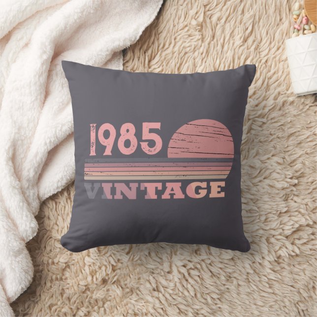 Persönlich Vintages 40. Party Kissen (Decke)