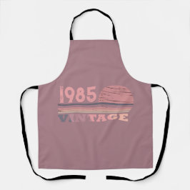 Persönlich Vintages 40. Party Schürze