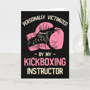 Persönlich von meinem Kickbox-Lehrer viktimisiert Karte