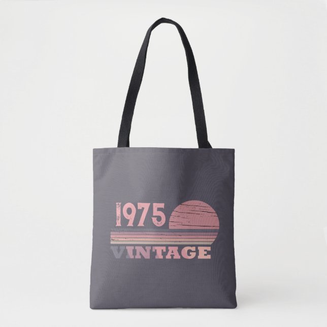 Persönliche 50 Vintage 50. Geburtstagsparty Tasche (Vorderseite)