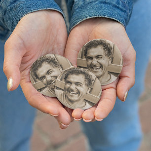 Persönliche Beerdigung   Geburtstag   Familienfoto Button