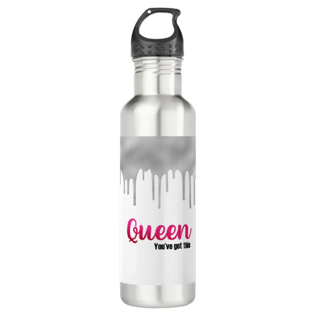 Persönliche Dame, du Got Wasserflasche Edelstahlflasche (Vorderseite)