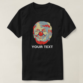 Persönliche Donald Trump Clown-Pop Kunst T-Shirt