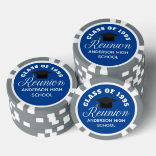 Persönliche Feier zur Wiedervereinigung der Blue H Pokerchips