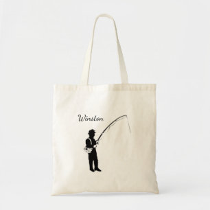 Persönliche Fischerei Tragetasche