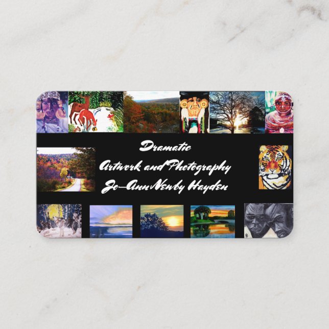 PERSÖNLICHE GESCHÄFTSKARTEN VISITENKARTE (Vorderseite)