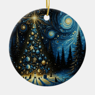 Persönliche Geschenke und Dekorationen für jeden A Keramik Ornament