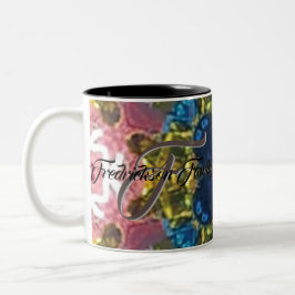 Persönliche Geschenke zum Familientreffen Zweifarbige Tasse