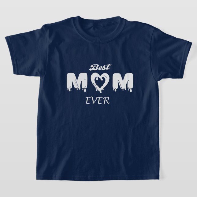 Persönliche Gestaltung: Beste Mama je T-Shirt (Ablage )