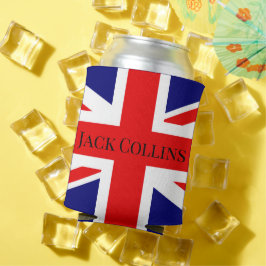 Persönliche Gestaltung der britischen Flagge Dosenkühler