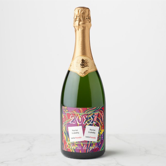 Persönliche Gestaltung des Fotos Sparkling Weinkul (Vorderseite)