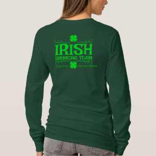 Persönliche Gestaltung des Irish Drinking Team St. T-Shirt