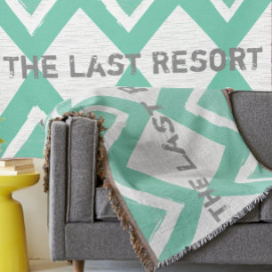 Persönliche Gestaltung Ihres Beach House Minze ein Decke