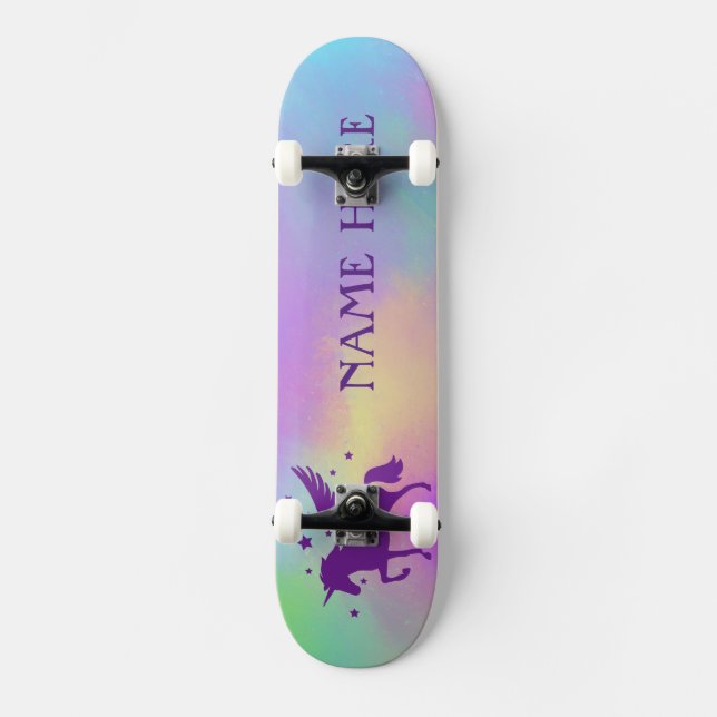 Persönliche Gestaltung Ihres eigenen farbenfrohen  Skateboard (Vorderseite)
