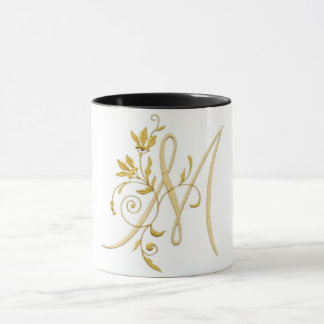 Persönliche Gestaltung: Monogram M-Tasse Tasse
