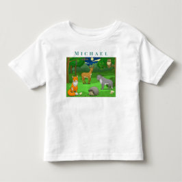 Persönliche Gestaltung wild lebender Tiere in eine Kleinkind T-shirt