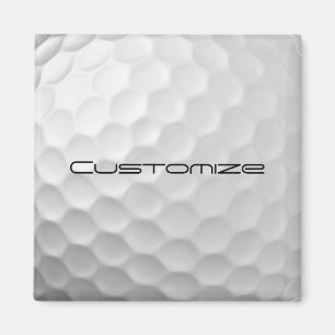 Persönliche Golfball-Geschenke der Signature-Serie Magnet