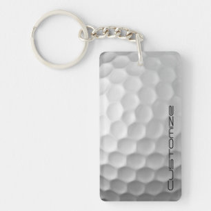 Persönliche Golfball-Geschenke der Signature-Serie Schlüsselanhänger
