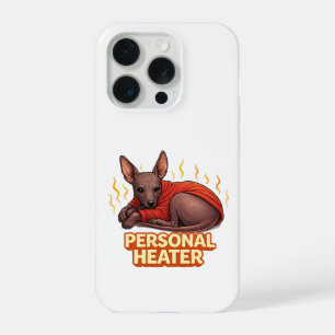 Persönliche Heizung Xoloitzcuintli iPhone 15 Pro Hülle