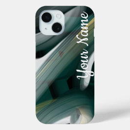 Persönliche iPhone Fälle Trend Abstrakt Black Gree Case-Mate iPhone Hülle