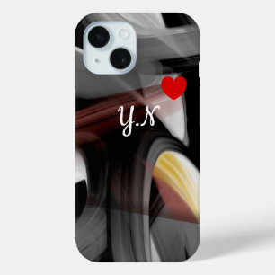 Persönliche iPhone Fälle Trend Abstrakt Black Powd Case-Mate iPhone Hülle