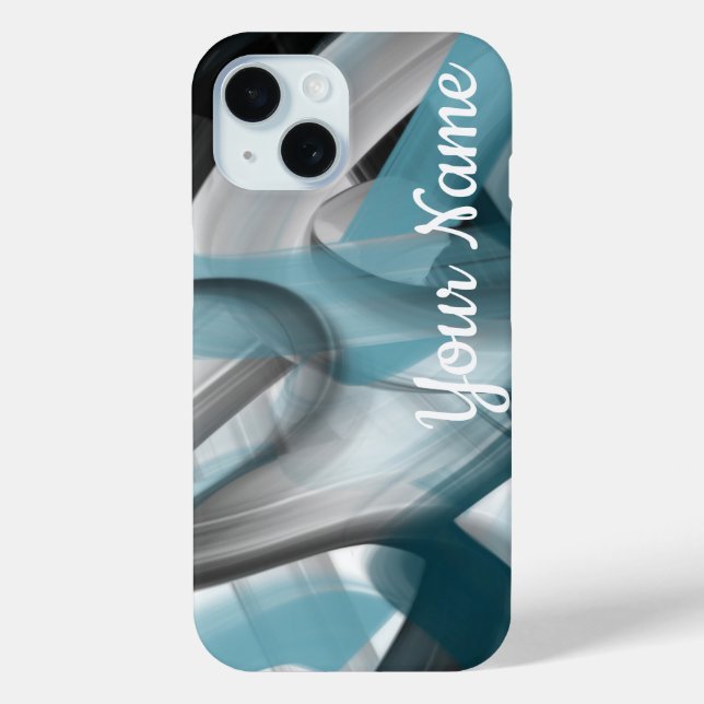 Persönliche iPhone-Fälle Trend Abstrakt Blue Ocean Case-Mate iPhone Hülle (Rückseite)