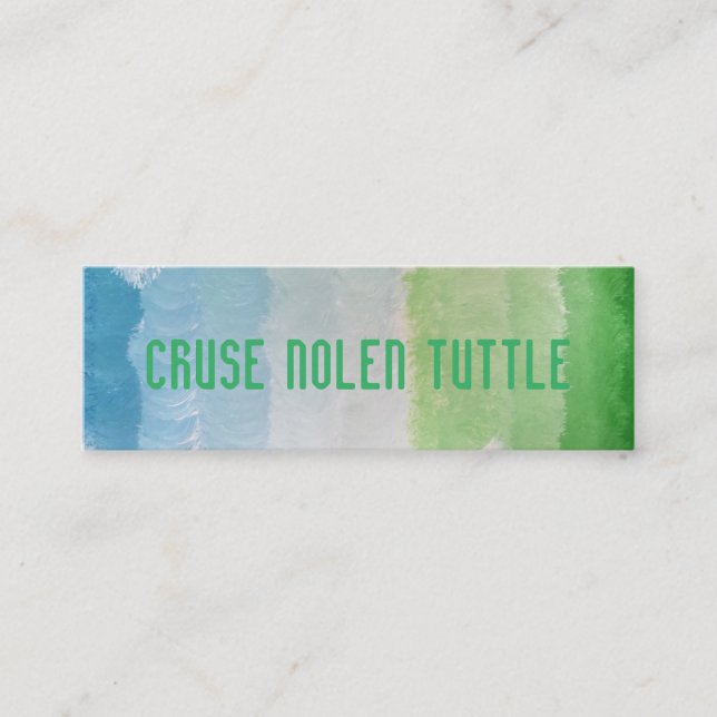 Persönliche Karten (Vorderseite)