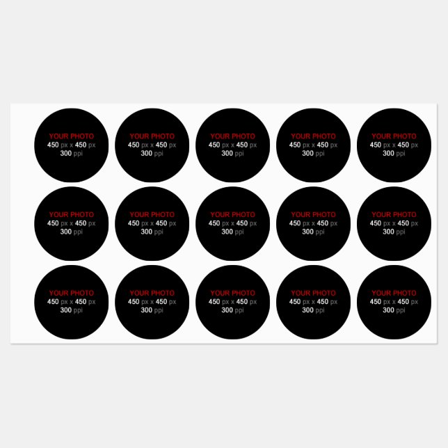 Persönliche Kreation Etiketten (Blatt)