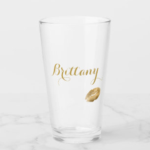 Persönliche Lippen Glas