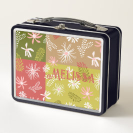 Persönliche Lunch Box Spaß Sommerbrise Blumen Farb
