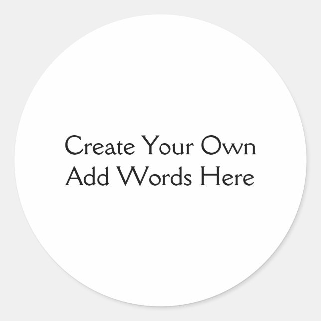 Persönliche oder geschäftliche Gestaltung Ihrer ei Runder Aufkleber (Vorderseite)