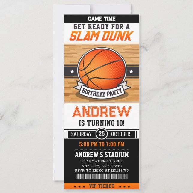 Persönliche schnelle Geburtstagsparty Einladung (Vorderseite)