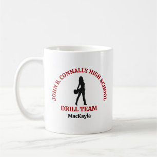 Persönliche Tanzteam-Tänzerin der roten High Schoo Kaffeetasse